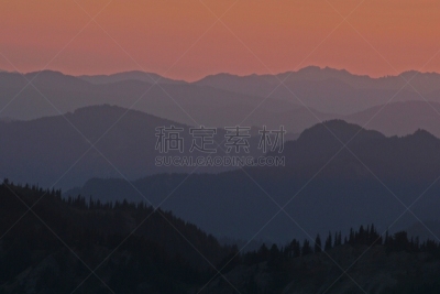 烟,山羊石荒野地,森林火灾,卡斯基德山脉,美国西部,美国,水平画幅,无人,原野,户外