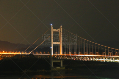 瀨户高速公路桥,仓敷,濑户内海,冈山县,架柱桥,里山,非都市风光,旅游目的地,水平画幅,无人