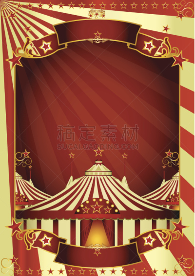 马戏团帐篷,马戏团,大帐篷,首次公演,事件,边框,复古风格,旅游嘉年华,背景,绘画插图