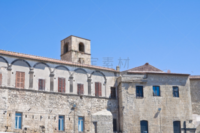 View of Tarquinia. Lazio. Italy.