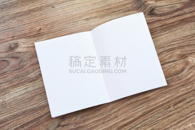 小册子,空白的,开着的,书桌,木制,文件夹,书,目录,日记