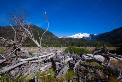 三槽苘麻,山,河流,山谷,山麓百汇,水,水平画幅,银行,雪,夏天