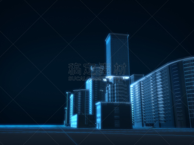 X光片,三维图形,蓝色,城市,黑色,透明,背景,帕纳若玛山庄,全息图,线框模型