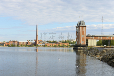 大学,芬兰,瓦萨,波的尼亚海湾,ostrobothnia,西芬兰省,水,水平画幅,无人,海港