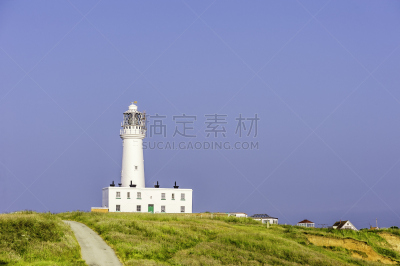 弗兰伯勒,灯塔楼,黎明,英国,约克郡,夫兰巴洛岬,布里德灵顿,东约克郡,天空,水平画幅