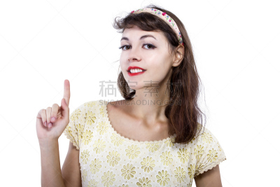 市场营销,女孩,40-80年代风格复兴,1960年-1969年,红色的口红,尤物,美,彩妆,水平画幅,美人