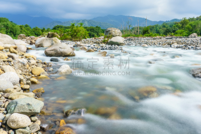 风景,自然美,水,褐色,水平画幅,沙子,瀑布,无人,婆罗洲岛,沙巴州