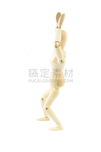 木制,假人撞击测试,垂直画幅,态度,人,拿着,肖像,背景分离,玩具兵