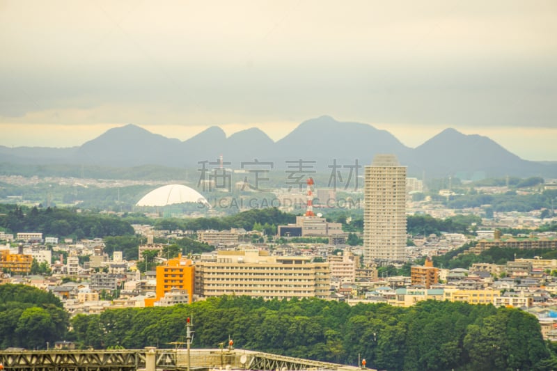 仙台,城市天际线,自然,棒球,城镇景观,风景,摩天大楼,图像,新干线,太平洋