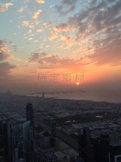 迪拜,阿拉伯联合酋长国,市区,垂直画幅,高视角,无人,交通,户外,阿联酋大厦,谢赫扎耶德路