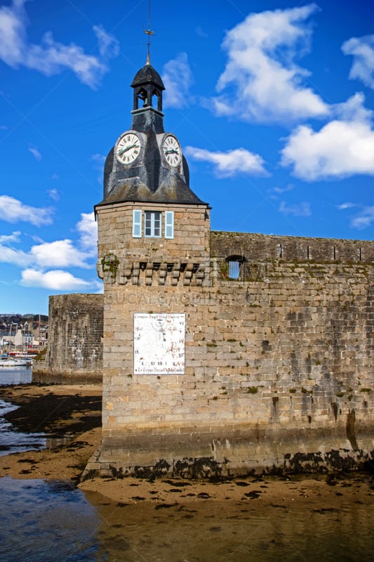 Concarneau. La ville close. Finistère. Bretagne