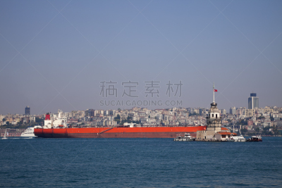 油罐车,塔,少女塔,广角拍摄,天空,灵感,度假胜地,水平画幅,安纳托利亚,工业船