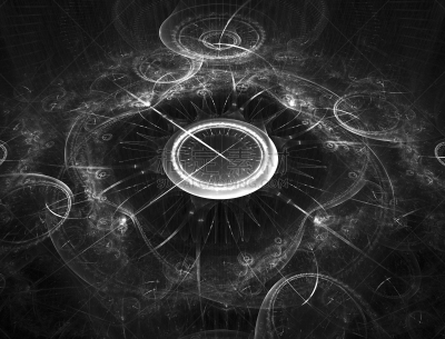 超现实主义的,插画,三维图形,永远,时光机器,机件,秘密,纹理效果,技术,几何学