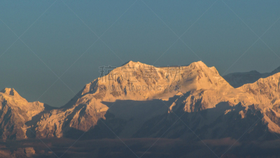 干城章嘉峰,虎丘,大吉岭,孟加拉邦,喜马拉雅山脉,云景,景观设计,云,背景,户外
