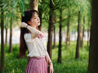 头发,手,女孩,夏天,清新,美,呼吸运动,自然,生活方式