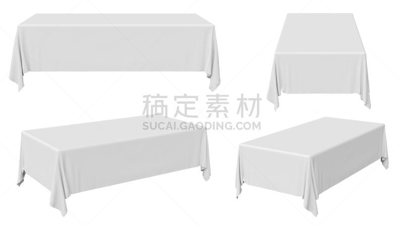 桌布,长方形,纺织品,桌子,空白的,留白,水平画幅,无人,绘画插图,背景分离
