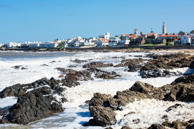 punta del este,灯塔楼,半岛,乌拉圭,蓝色,居住区,马尔多纳多,古老的