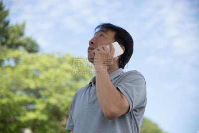 男商人,日本人,户外,领导能力,智慧,夏天,经理,男性,仅男人,仅成年人