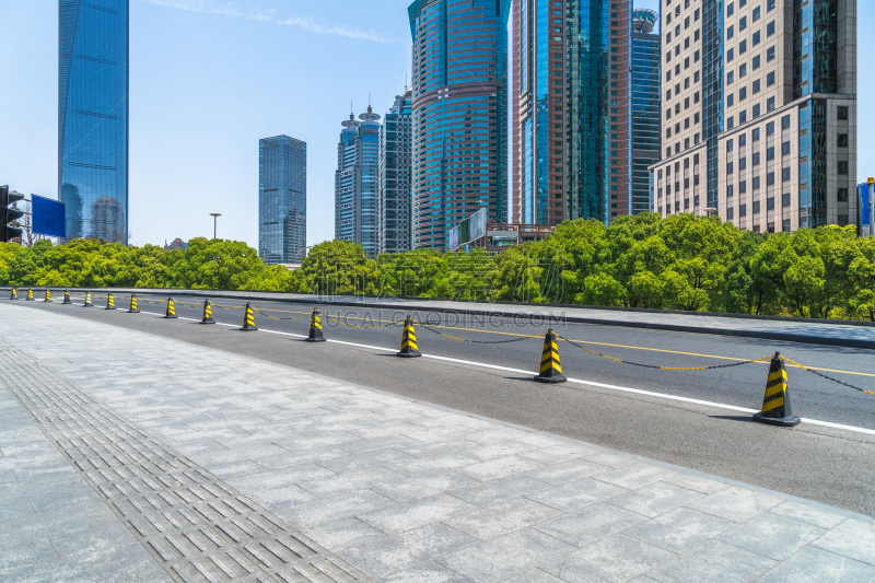 Clean city road