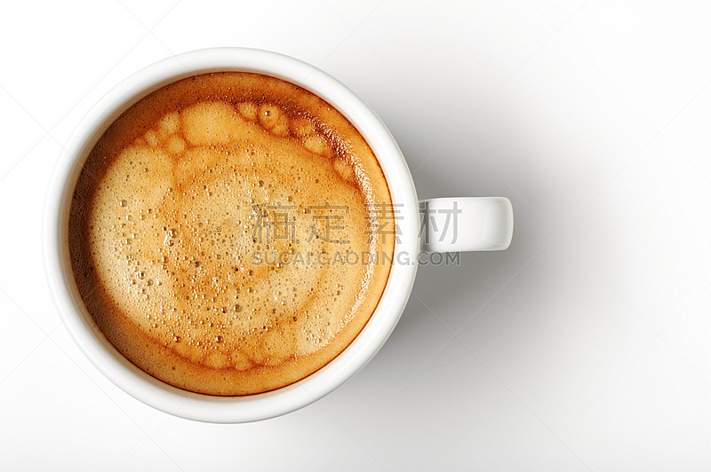 咖啡杯,卡布奇诺咖啡,浓咖啡,正上方视角,咖啡,高视角,黑咖啡,饮食,褐色,水平画幅