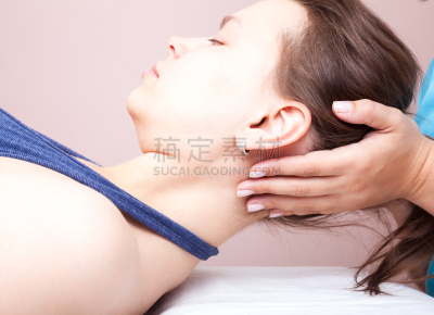 颈,女人,药,压力点,脊骨神经科矫正,按摩师,替代疗法,辅导讲座,水平画幅