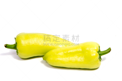 灯笼椒,清新,可爱的,白色背景,多色的,分离着色,胡椒坚果,红色灯笼椒,水平画幅,素食