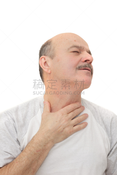呼吸装置,年龄,古老的,垂直画幅,身体受伤,喉咙,美人,小胡子,白人,男性