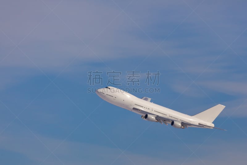 波音747,航空管制中心,天空,水平画幅,蓝色,商务旅行,航空业,货物集装箱,现代,概念