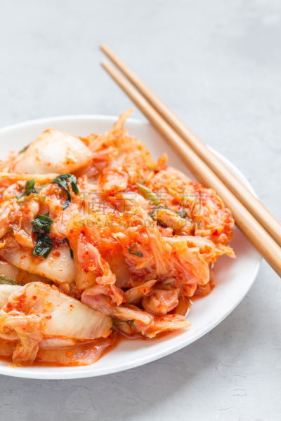 韩国泡菜,垂直画幅,开胃品,甘蓝,盘子,白色,巴禅沙丘,韩国食物,沙拉碗,筷子