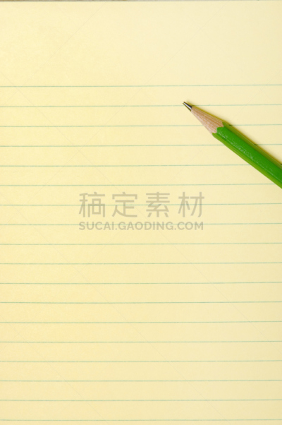 留言板,格记录纸,垂直画幅,办公用品,绿色,无人,笔记本,写字器具,尖利,铅笔