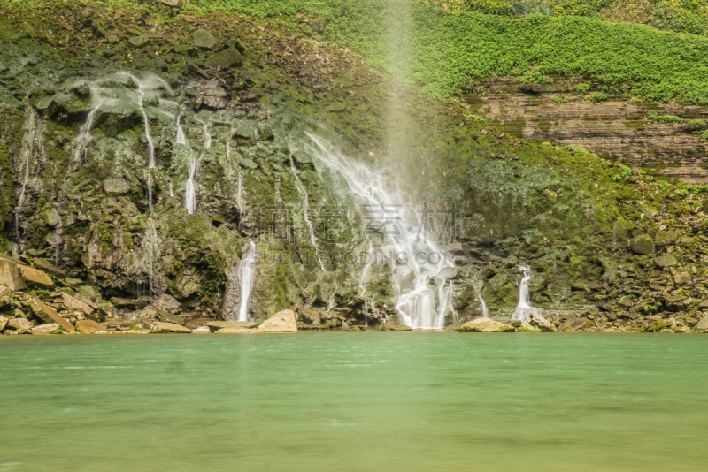 乡村,湖南省,水平画幅,户外,戏剧性的天空,掸邦,雨,山,瑶族,河流