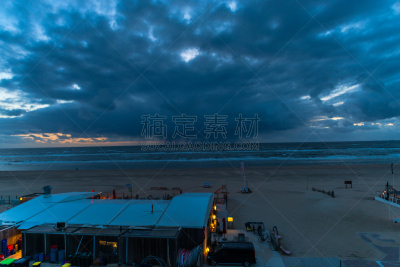德国北海地区,水,天空,暴风雨,水平画幅,云,沙子,无人,户外,荷兰
