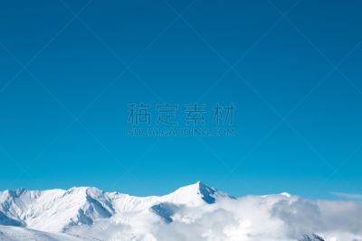 山顶,透过窗户往外看,雾,法尔梅尼尔,山脉,山,北极,天空,雪,滑雪坡