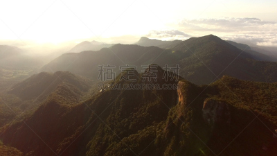 帕拉蒂,里约热内卢,巴西,山,航拍视角,朗多尼亚洲,格兰德岛,安戈拉,罗赖马州,洛矶山脉