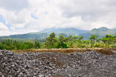 墨拉皮火山,岛,火山,爪哇,火山碎屑流,日惹特区,水平画幅,无人,户外,图像