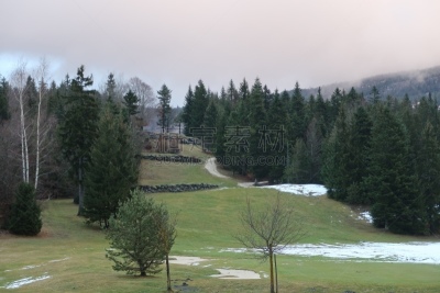 阿尔卑斯山脉,风景,水平画幅,云,雪,无人,户外,石材,the vercors,视力