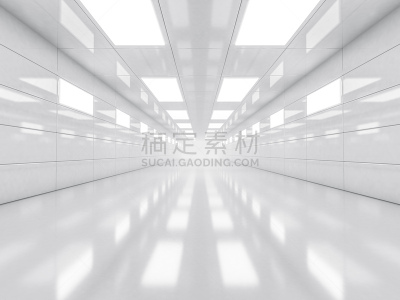 白色,现代,空的,建筑,抽象,室内,背景,三维图形,极简构图,隧道