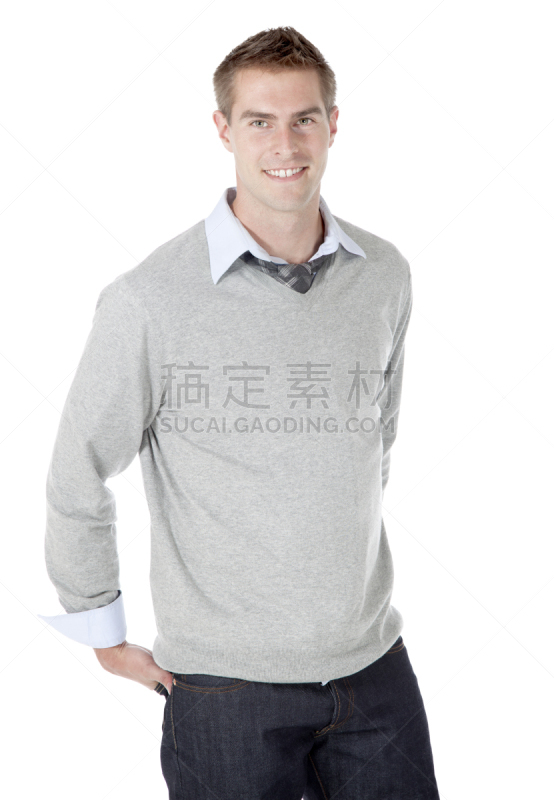 白色,男人,男性美,卷边裤,垂直画幅,美,半身像,美人,白人,男性