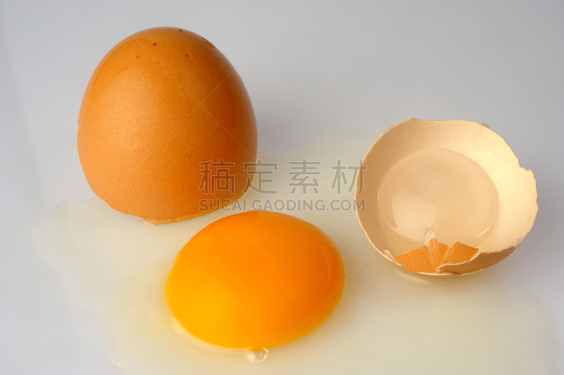 卵,坏掉的,褐色,水平画幅,无人,生食,特写,白色,不幸,清新