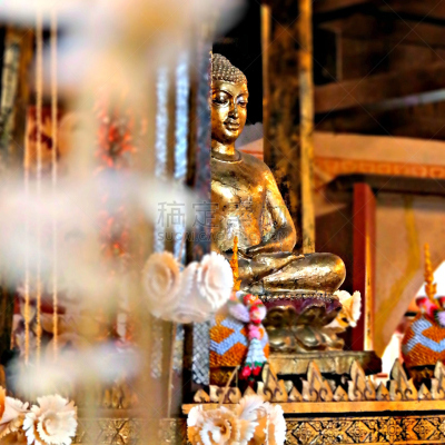 佛,金佛寺,寺庙,无人,方形画幅,泰国,摄影,祈祷