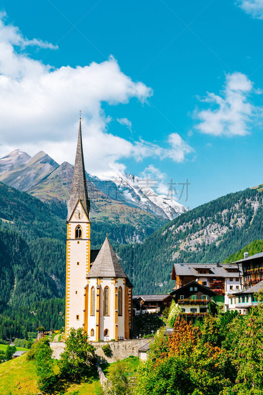 Pfarrkirche - Heiligenblut am Großglockner. Vincent Church