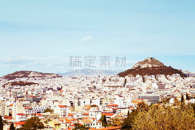 都市风景,雅典,世界遗产,希腊,现代,著名景点,雅典卫城,户外,建筑,城市