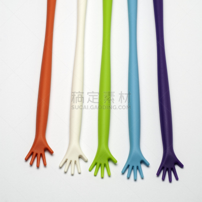 五个物体,塑胶,手,假人撞击测试,部分,一个物体,女婴,长的,玩具,橙色