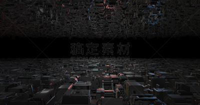 太空船,三维图形,绘画插图,太空,缓慢的,复杂性,空间站,数字化显示,船,安全
