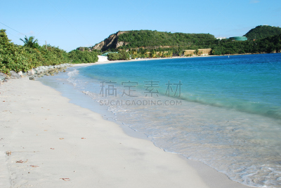 海滩,加勒比海地区,水,天空,美,度假胜地,休闲活动,水平画幅,沙子,圣汤姆斯