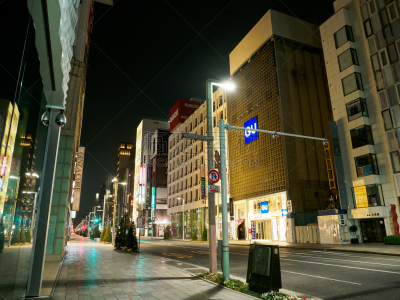 夜晚,银座,东京,水平画幅,地形,无人,日本,户外,城市,光