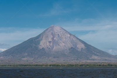 尼加拉瓜,火山,康塞普西翁,面向陆地,马那瓜,自然,水平画幅,熔岩,地质学