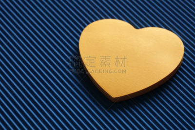 心型,便签,蓝色背景,贺卡,办公用品,情人节,标签,文档,与众不同,清单