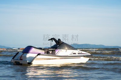 海洋,喷水推进艇,静止的,户外,夏天,业余爱好,运动,图像,水平画幅,无人