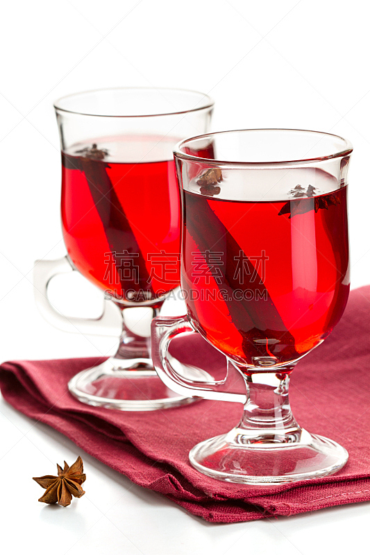 香料,饮料,红色,热,垂直画幅,葡萄酒,无人,玻璃杯,含酒精饮料,茴芹